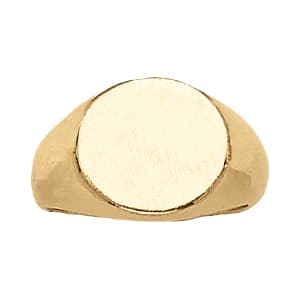 Men's Signet Ring — D — View 1