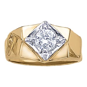 Gents Ring Solitaires — View 1