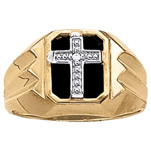 Gents Ring Onyx — View 1