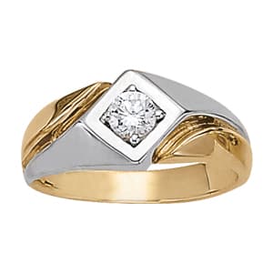 Gents Ring Solitaires — View 1