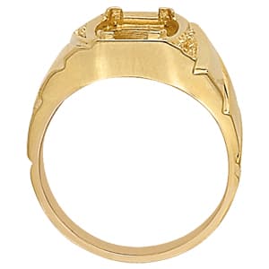 Men's Ring Color (0.02 ct. tw.), Side view in white gold or platinum