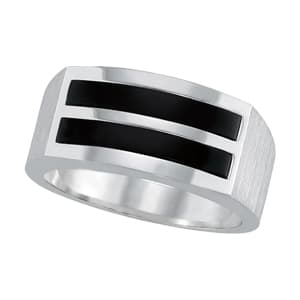Gents Ring Channel Bands — View 1