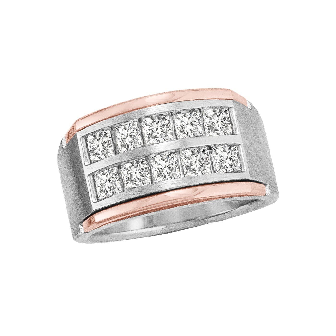 Breakdown 10 Stone Diamond Band — View 1