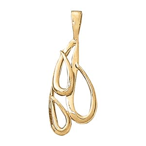 Neck Centers & Slides Pendant — White Gold
