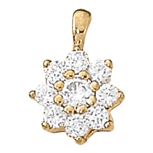 Pendants Cluster Matching 40010 — White Gold