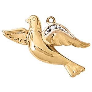 Pendants Religious Novelty — White Gold