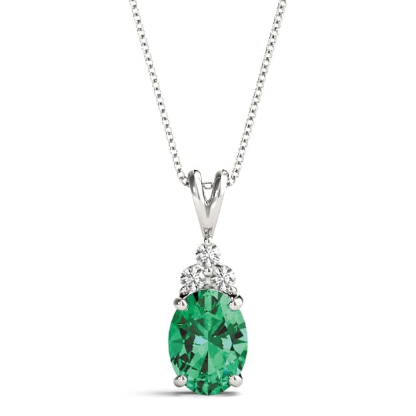 Pendants Color Oval — 7X5 MM — View 1