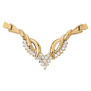 Neck Centers & Slides Pendant — White Gold