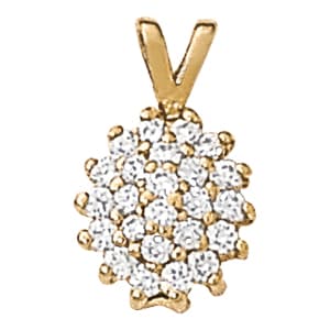 Pendants Cluster — White Gold