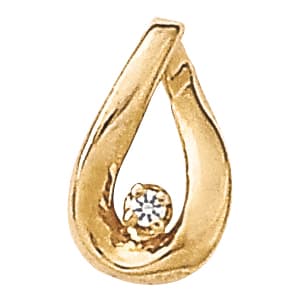 Pendants Solitaires Matching 40040 — White Gold