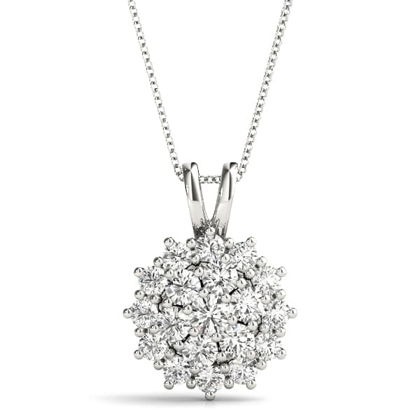 Cluster Pendant — 1 ctw — View 1