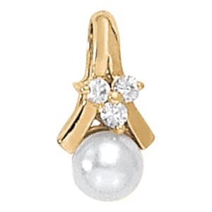 Pendants Color Pearl — White Gold