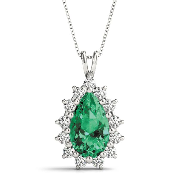 Pendants Color Pear — 9X6 MM — View 1