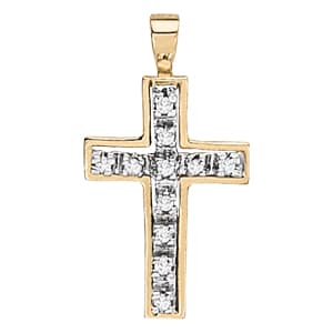 Pendants Religious Crosses — White Gold