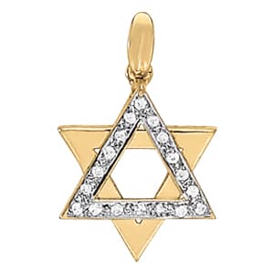 Pendants Religious Novelty — White Gold