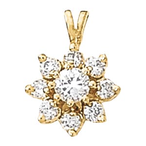 Pendants Cluster — White Gold