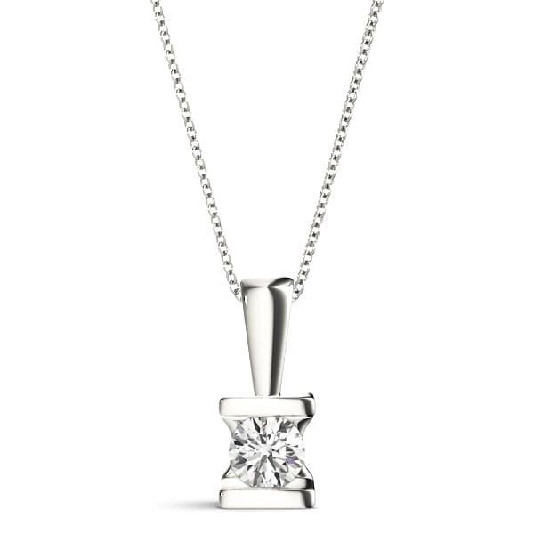 Pendants Solitaires Matching 40189 — 1 CT — View 1