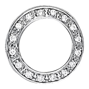 Pendants Circle — White Gold