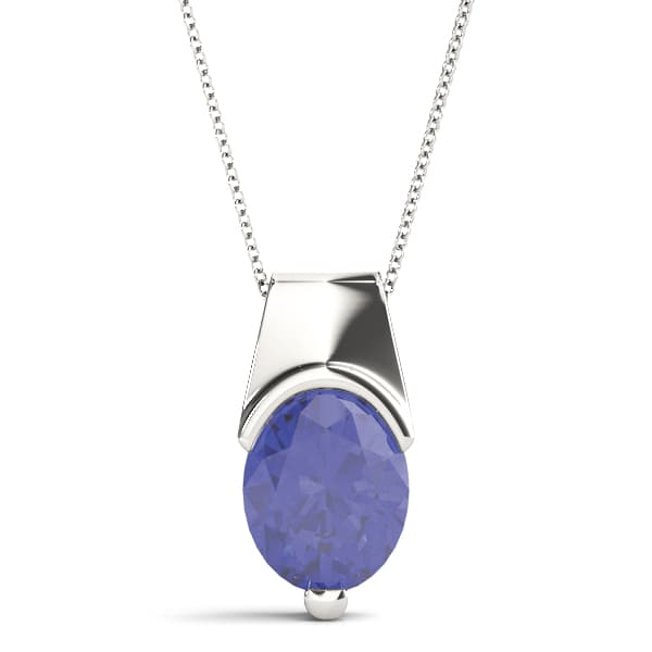 Pendants Color Oval — 8X6 MM — View 1