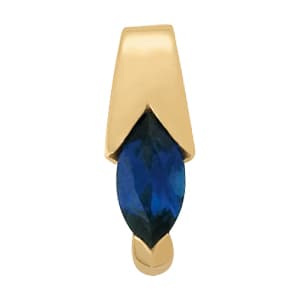 Pendants Color Marquise Matching 8182 — 10X5 MM — View 1