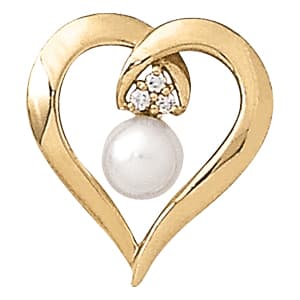 Pendants Color Pearl — White Gold