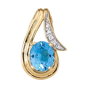 Pendants Neck Centers & Slides — White Gold