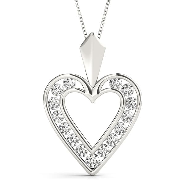 Pendants Heart — 1/4 CT — View 1