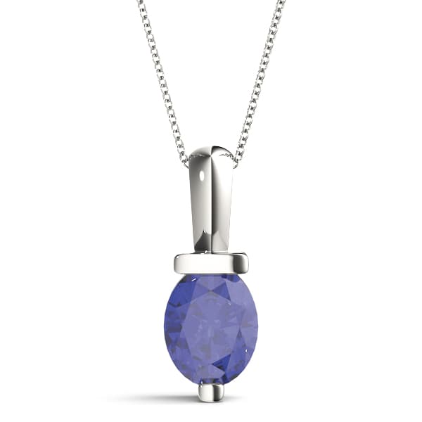 Pendants Color Oval — 8X6 MM — View 1