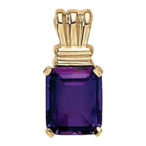 Pendants Color Emerald — White Gold