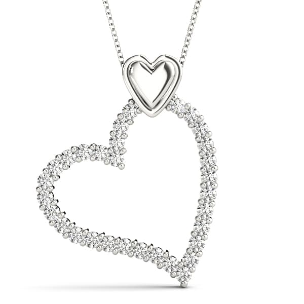 Pendants Heart — 1/4 CT — View 1