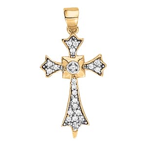 Pendants Religious Crosses — White Gold