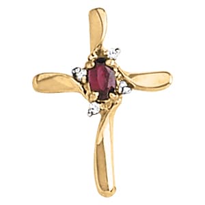 Pendants Religious Crosses — White Gold