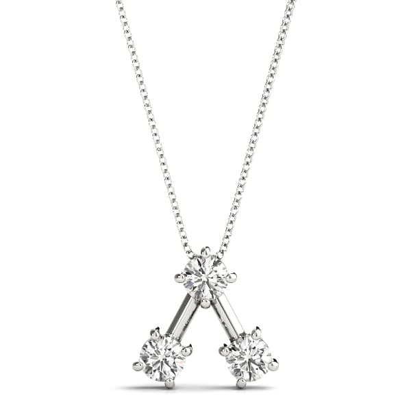 Pendants 3 Stone — 1 CT — View 1