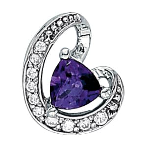Pendants Color Trillion — White Gold