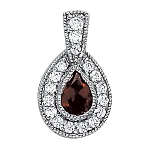 Pendants Color Pear — White Gold