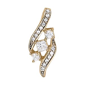 Pendants 3 Stone — White Gold