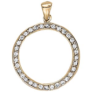 Pendants Circle — White Gold