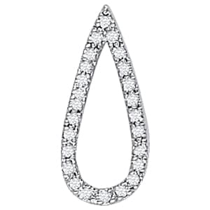 Pendants Fashion — White Gold
