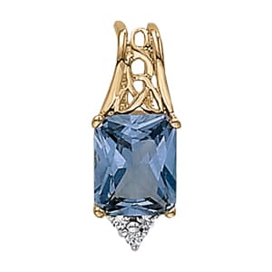 Pendants Color Emerald — White Gold