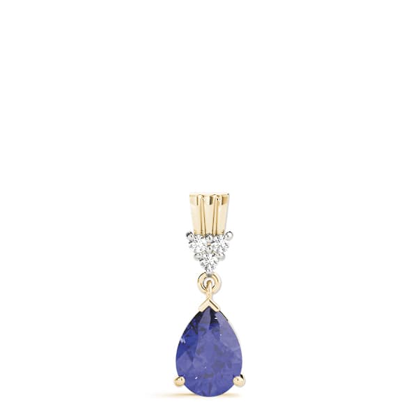 Color Ps (0.03 ct. tw.), On hand view in yellow gold