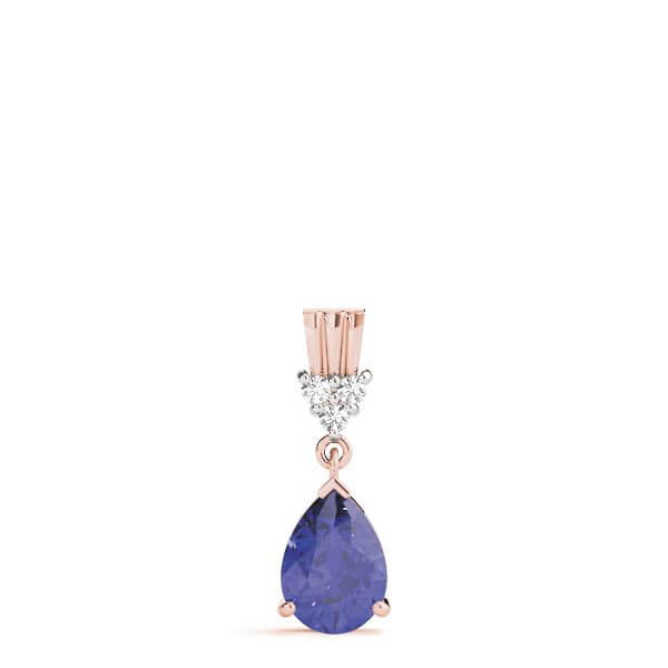 Color Ps (0.03 ct. tw.), On hand view in rose gold