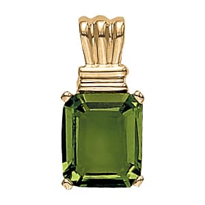 Pendants Color Emerald — White Gold