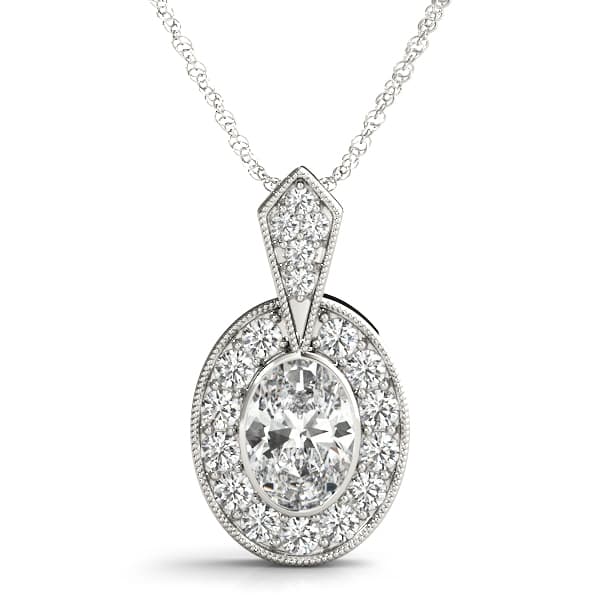 Pendants Color Oval — 7X5 MM — View 1