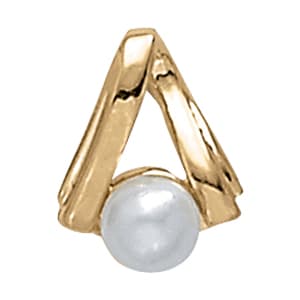 Pendants Color Pearl — White Gold