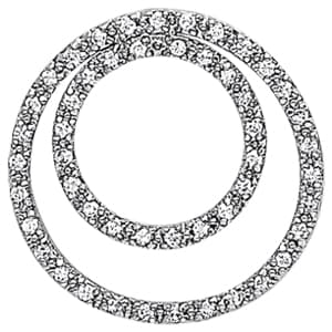 Pendants Circle — White Gold