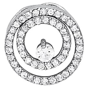 Pendants Fashion — White Gold