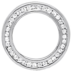 Pendants Circle — White Gold