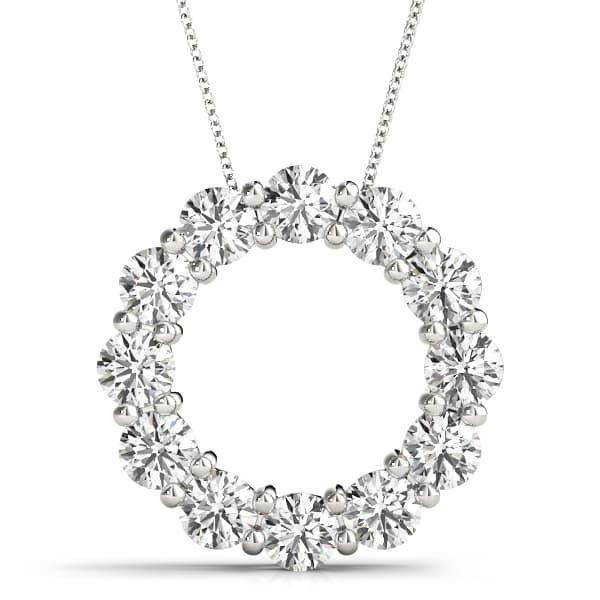 Circle Pendants — 5 CT — View 1