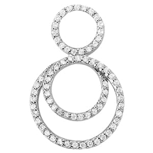 Pendants Fashion — White Gold
