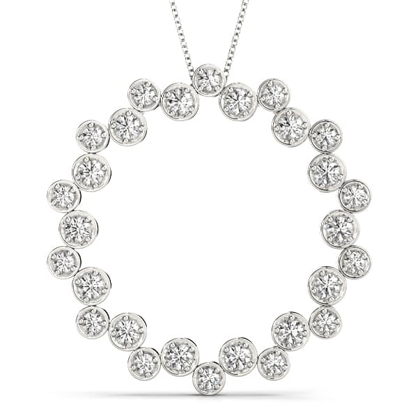 Pendants Circle — 1 CT — View 1